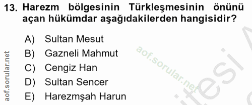 Soru 13