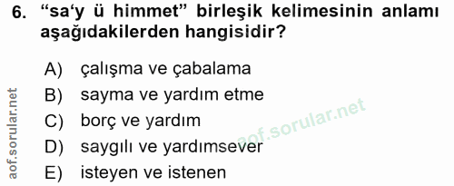 Soru 6