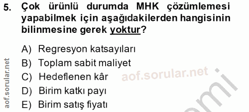 Soru 5