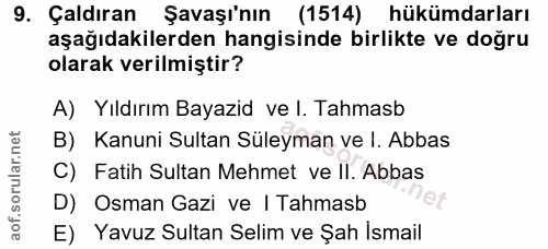 Soru 9