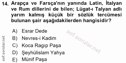 Soru 14