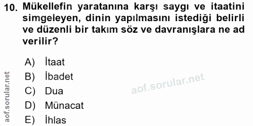 Soru 10
