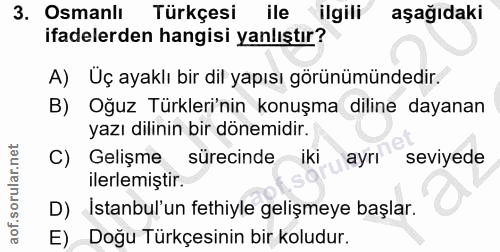 Soru 3