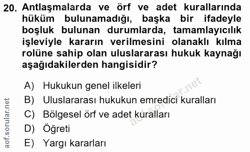 Soru 20