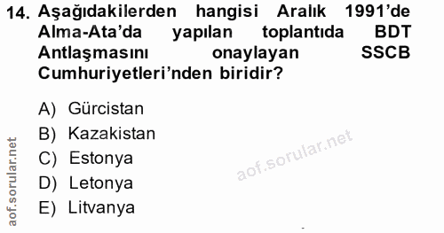 Soru 14