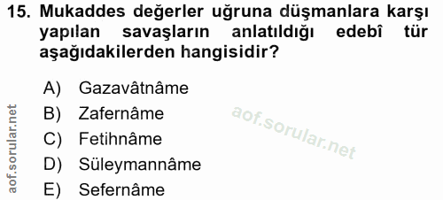 Soru 15