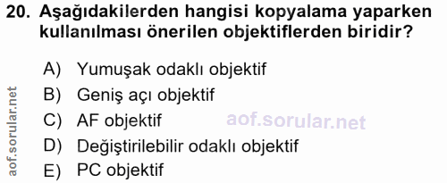 Soru 20