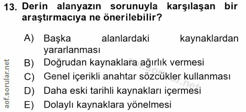 Soru 13