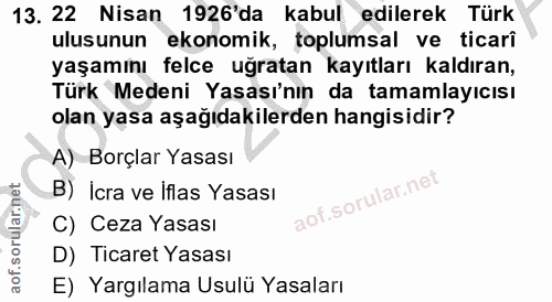 Soru 13