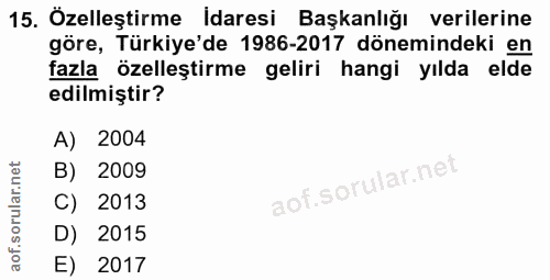 Soru 15