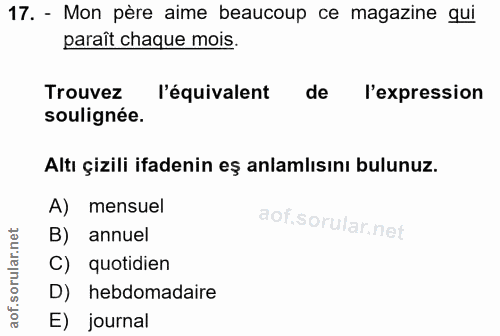 Soru 17