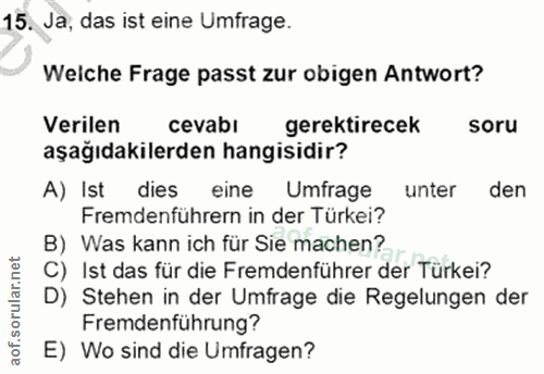 Soru 15