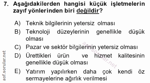 Soru 7