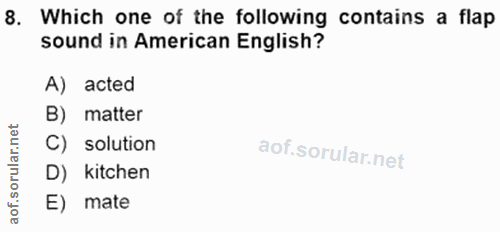 Soru 8