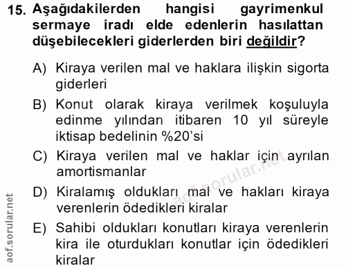 Soru 15