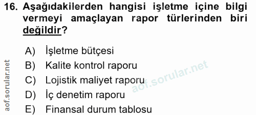 Soru 16