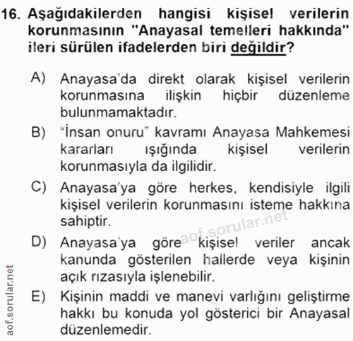Soru 16