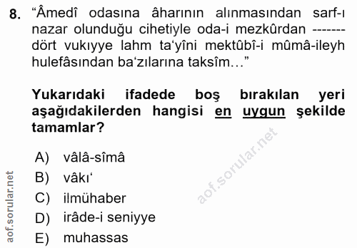 Soru 8