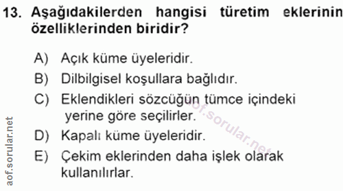 Soru 13