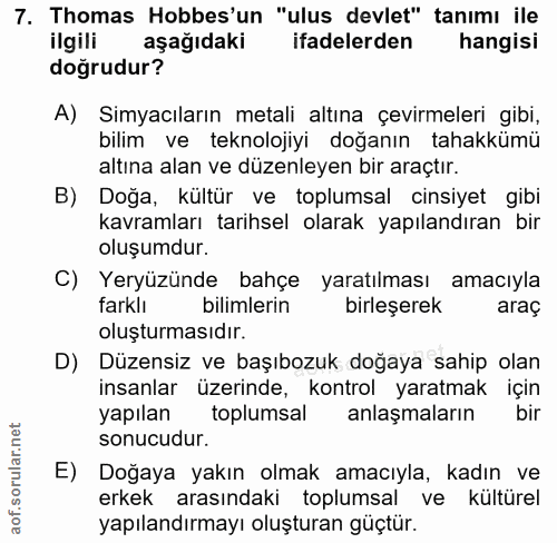 Soru 7