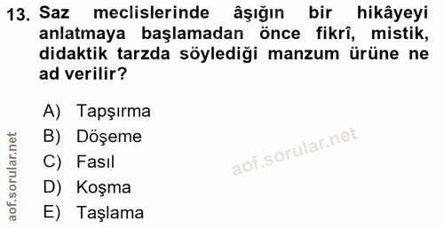 Soru 13