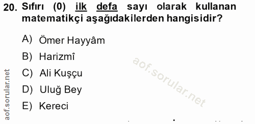 Soru 20