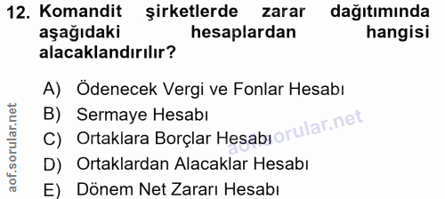 Soru 12