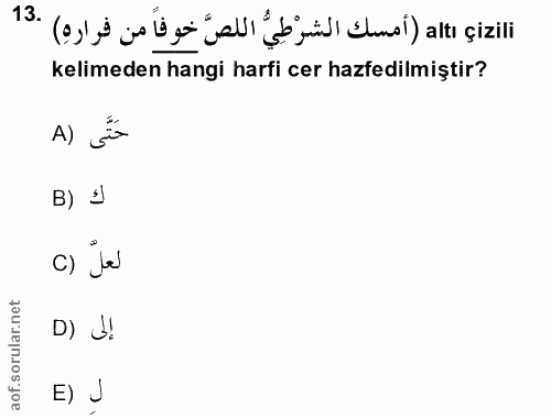Soru 13