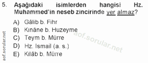Soru 5