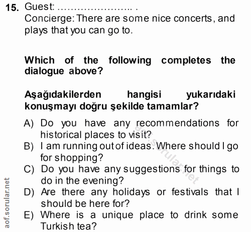 Soru 15