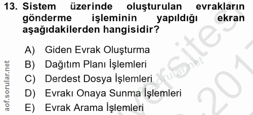 Soru 13