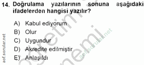 Soru 14