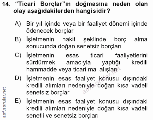 Soru 14