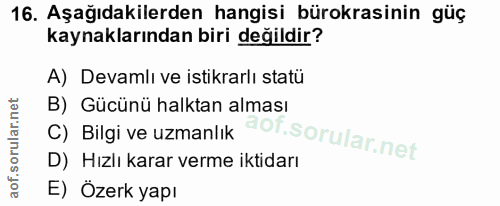Soru 16