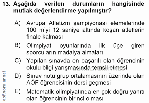 Soru 13