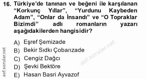 Soru 16