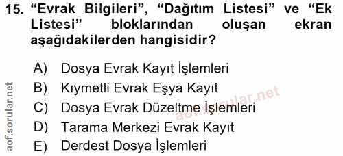 Soru 15