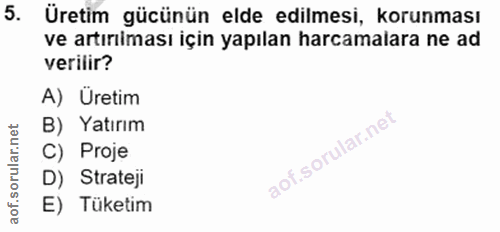 Soru 5