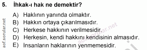 Soru 5
