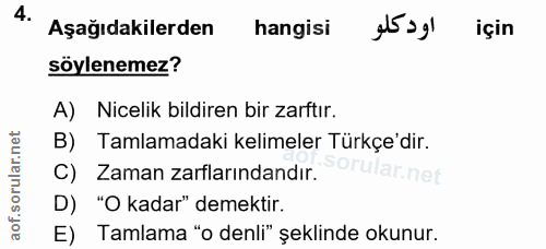 Soru 4