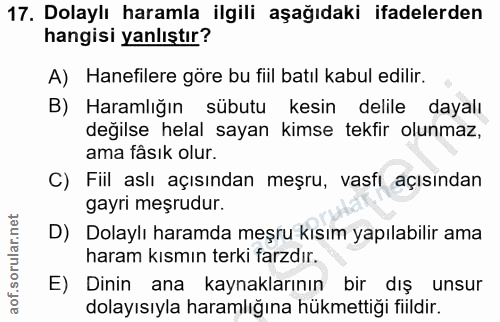 Soru 17