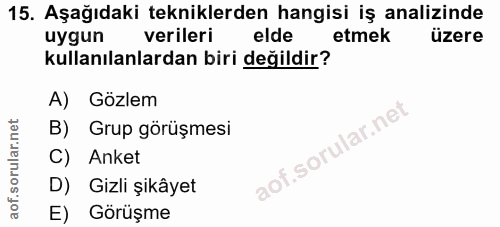 Soru 15