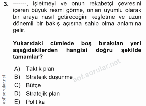 Soru 3