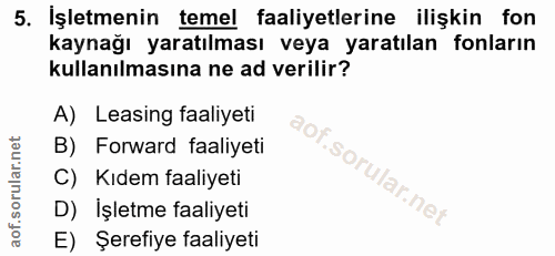 Soru 5