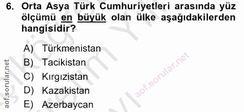 Soru 6