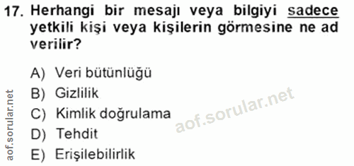 Soru 17