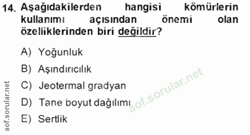 Soru 14