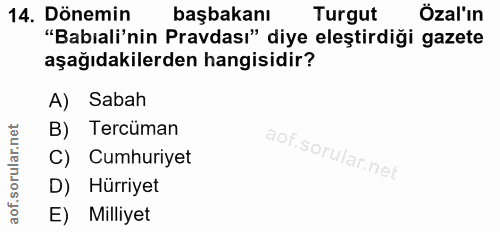 Soru 14