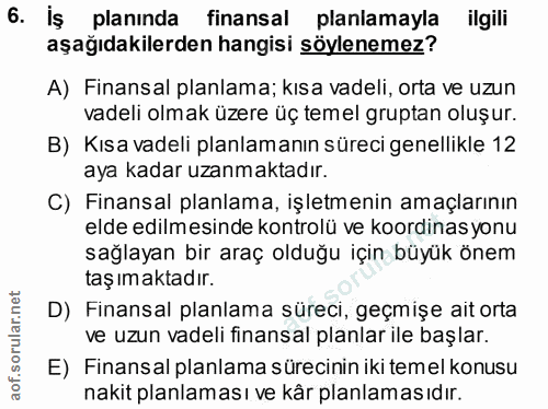 Soru 6