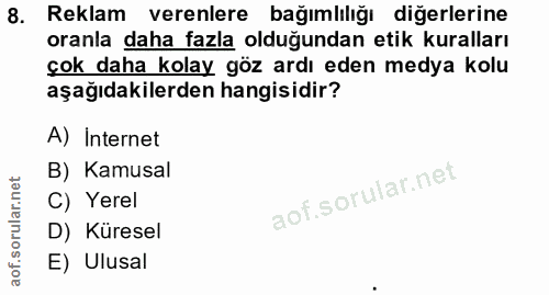 Soru 8